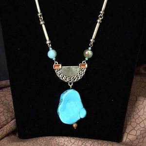 Spring Street Semi-Precious Pendant Necklace